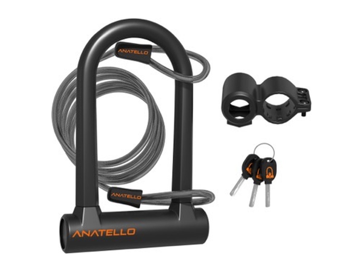 Bike lock 3D rendering