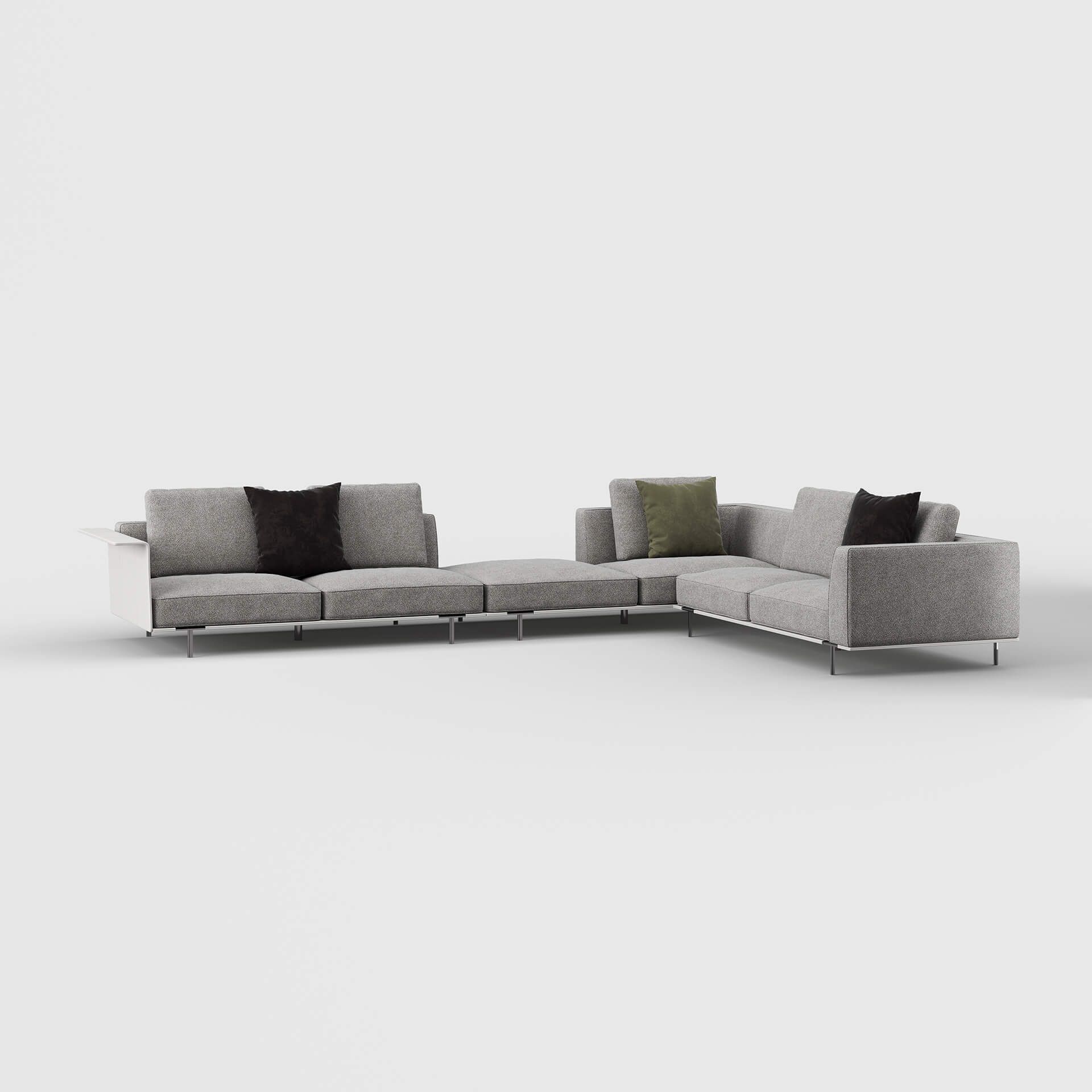 Preview image for a 360° view model of a luxury sofa