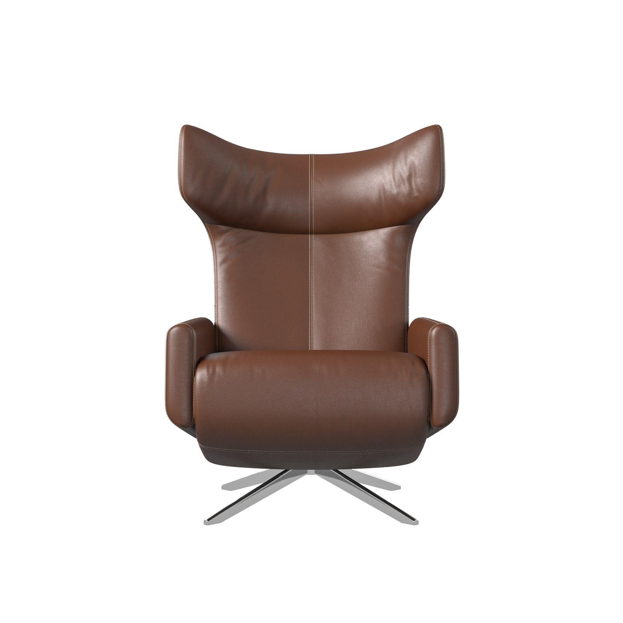 Leather Chair Front View