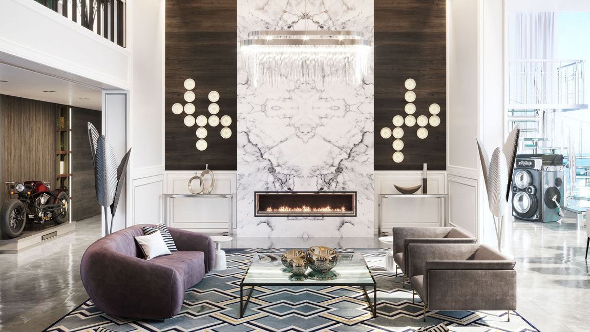 A Shot of a Living Area from a Product 3D Video