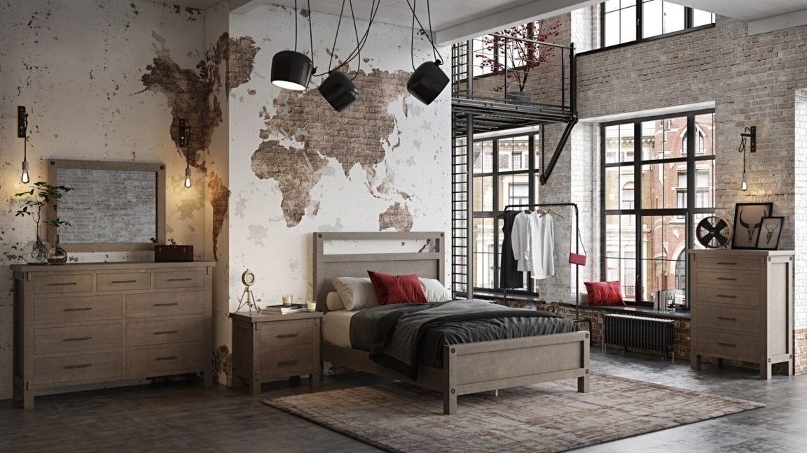 3D Furniture Lifestyle: Bedroom Scene