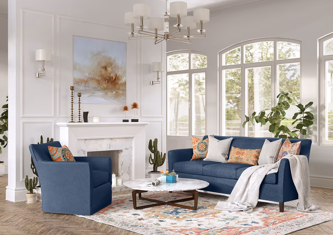 Lifestyle Product Image for a Clarissa Soft Furniture Set