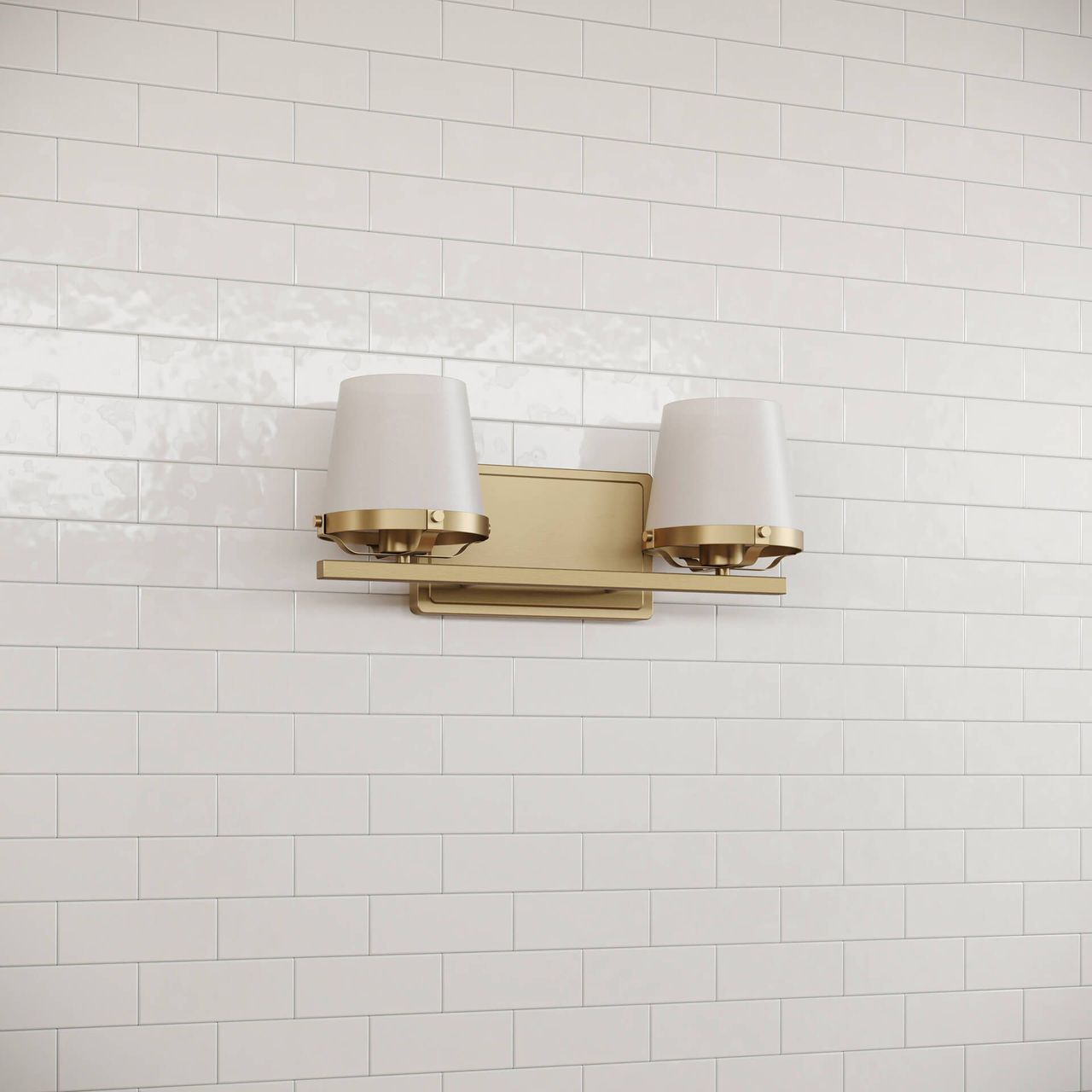 3D rendered image of a modern wall light fixture showcasing photorealistic product rendering and 3D product visualization