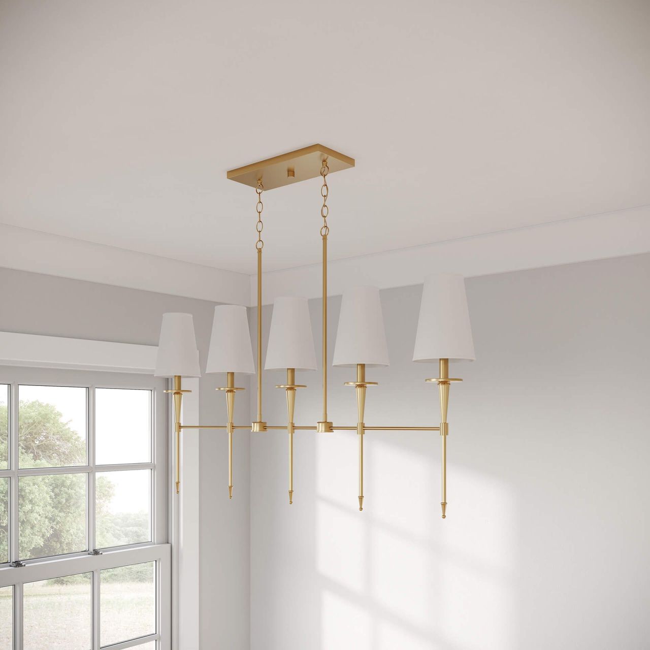 Product Detail Image of Brass Chandelier