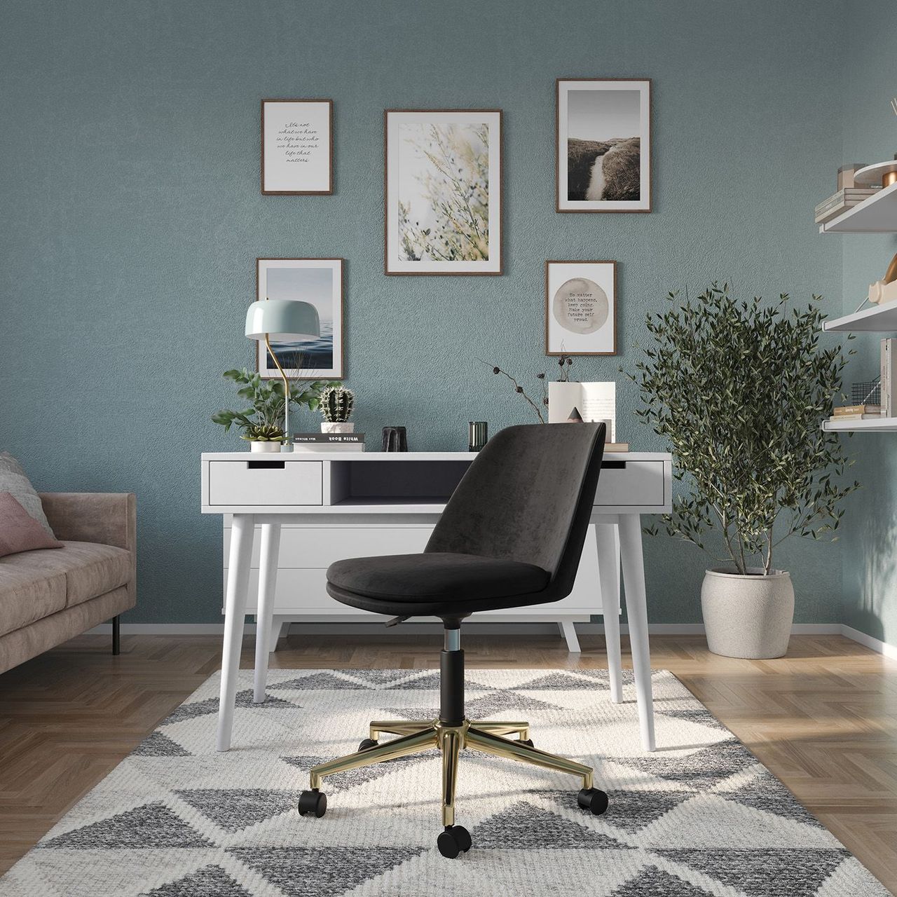 Black Chair Lifestyle CGI