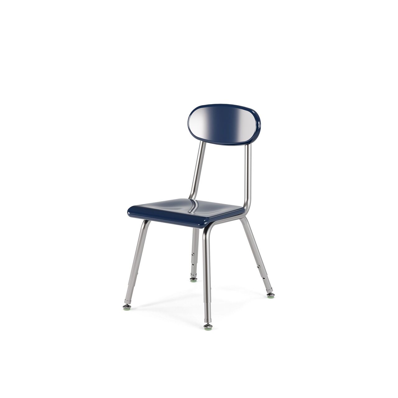 Dark Blue Chair Silo Rendering