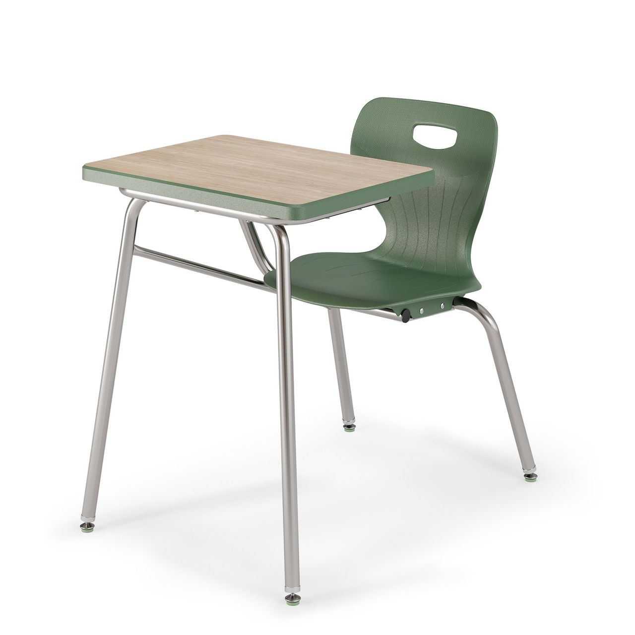 Green Chair and Desk Silo Render