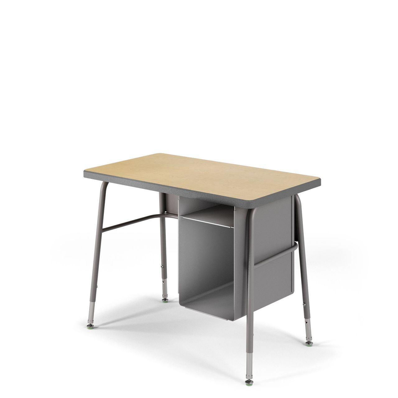 Classroom Desk Silo Render