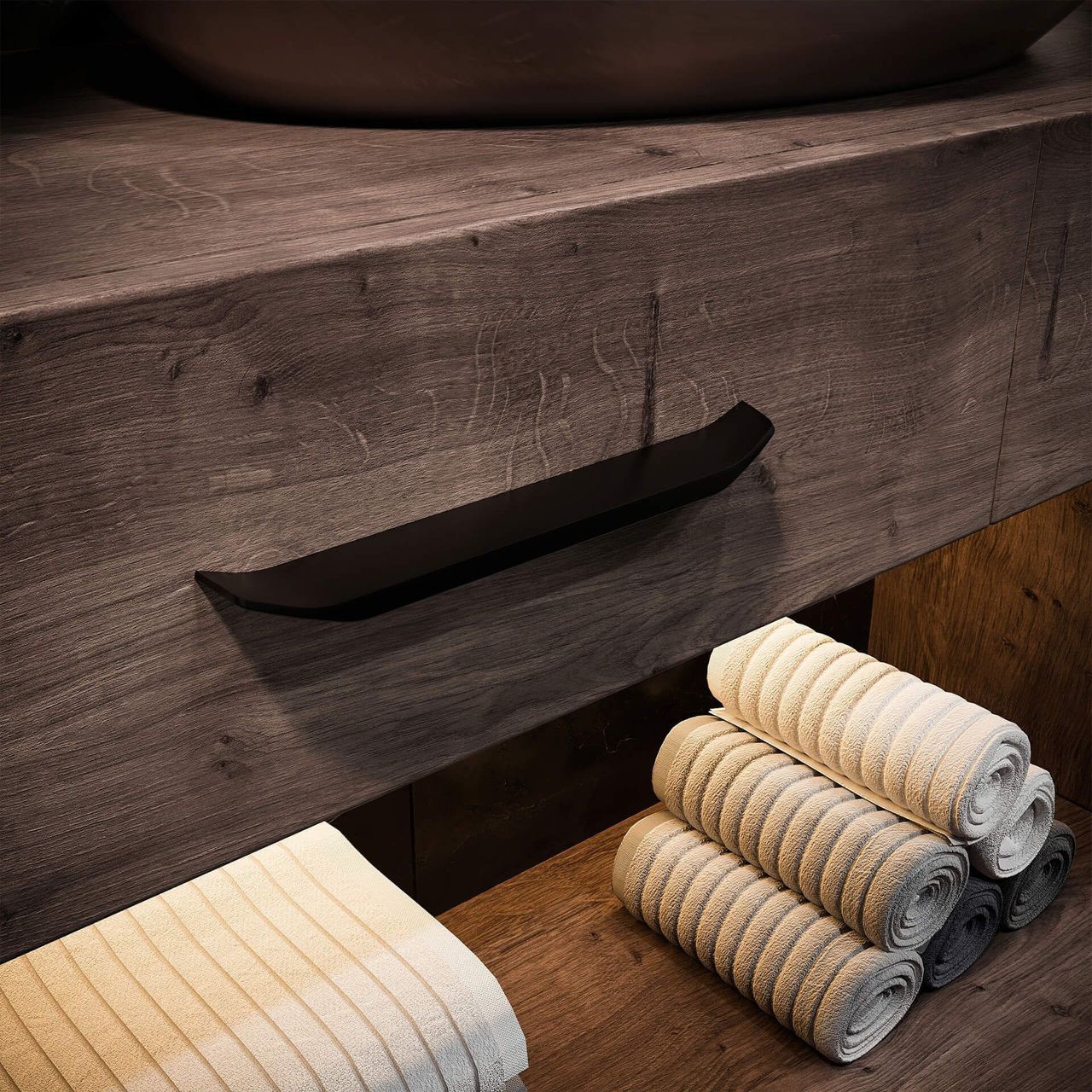 Bathroom Drawing Handle Rendering