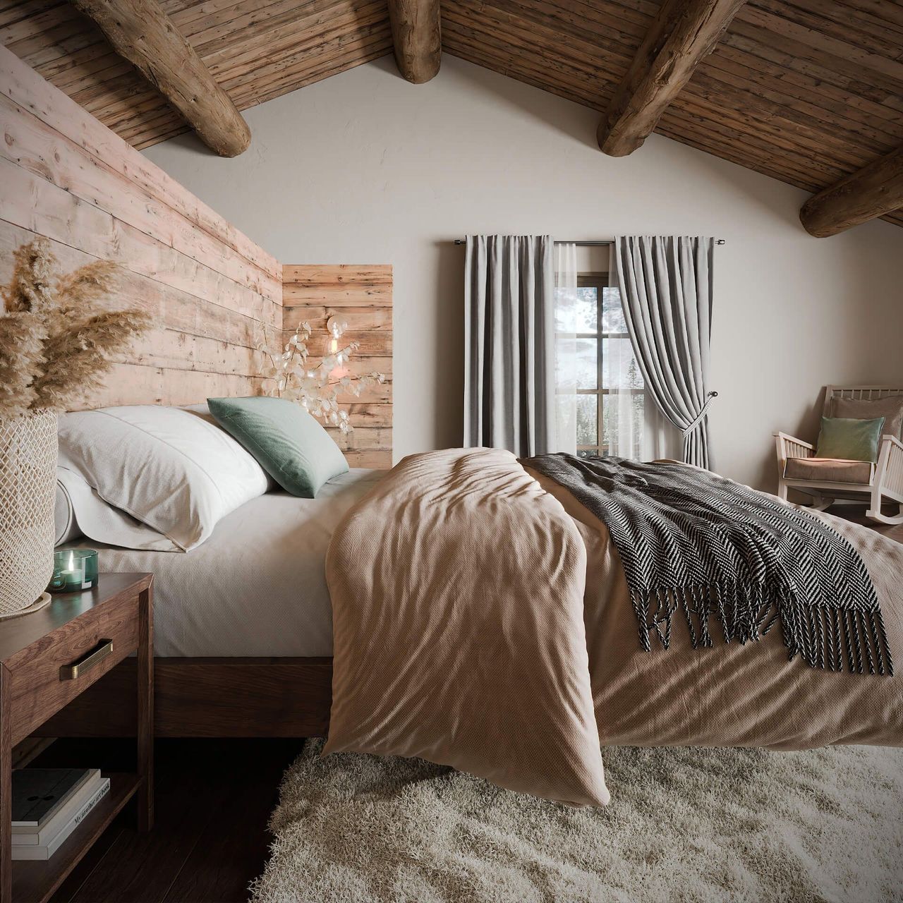 Bedroom Drawers Lifestyle Rendering