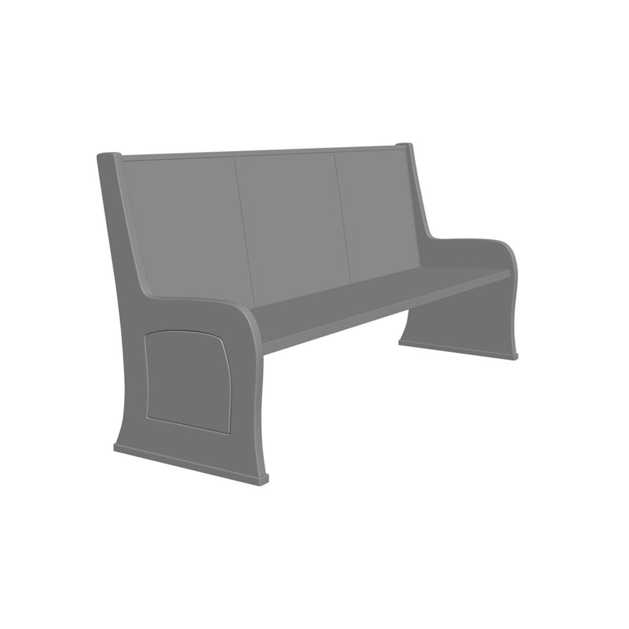 Bench 3D Modeling