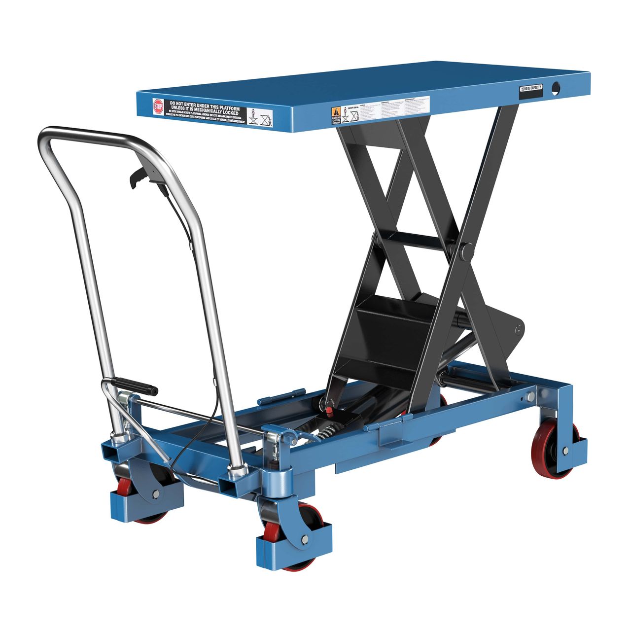 Lifting Сart Silo Product Rendering