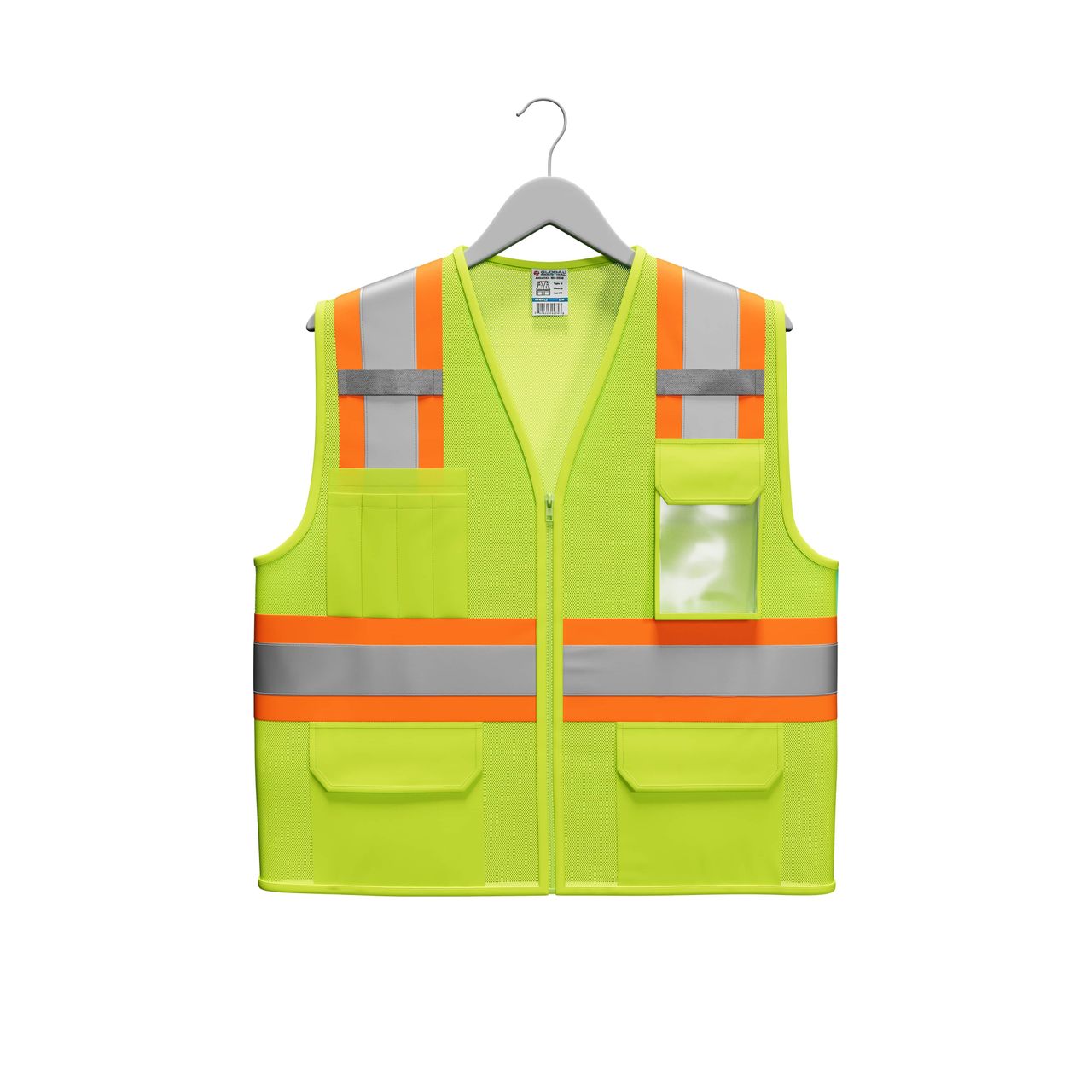 Construction Vest Silo Product Render