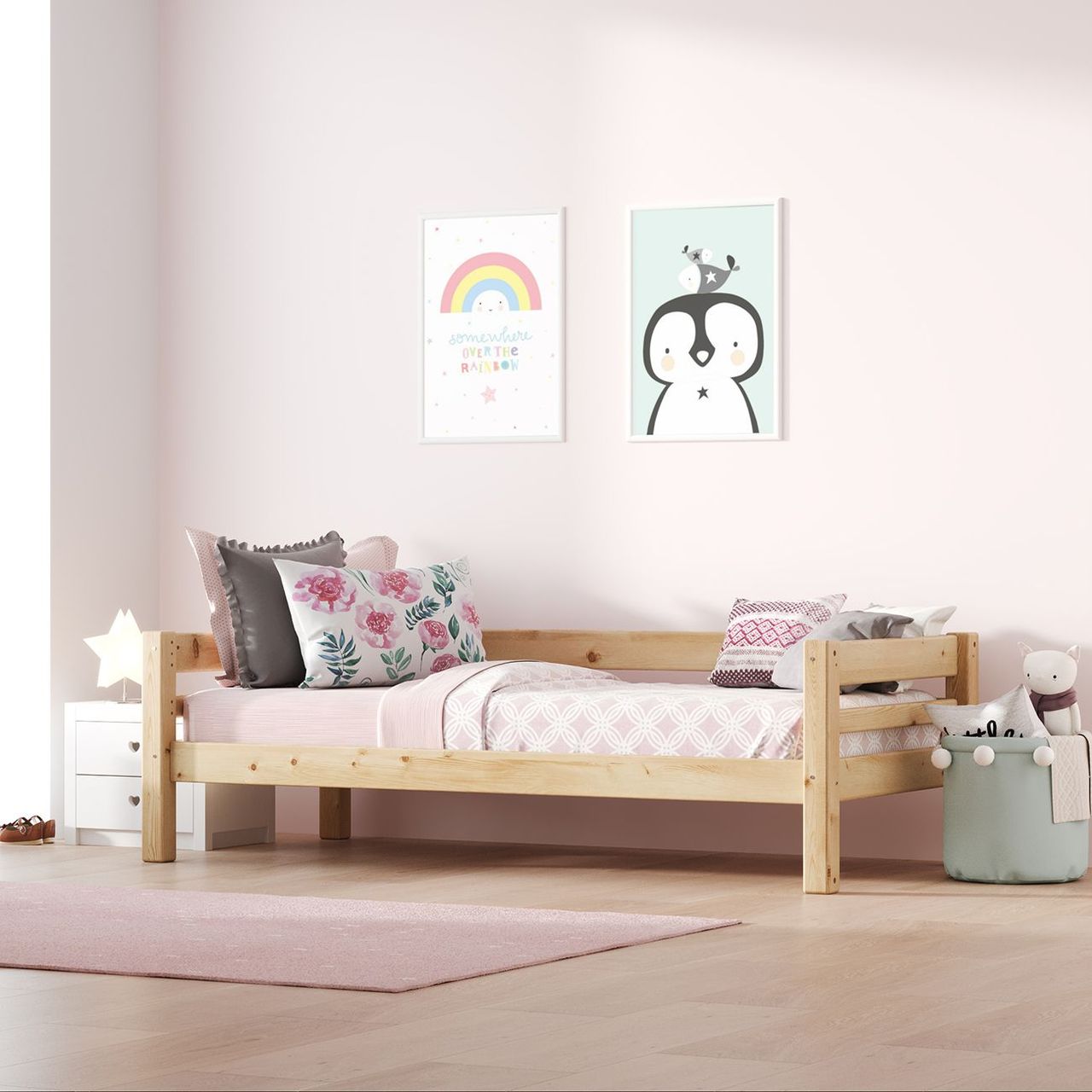 3D Rendering for Scanliving Kids Beds: Lifestyle Product Image