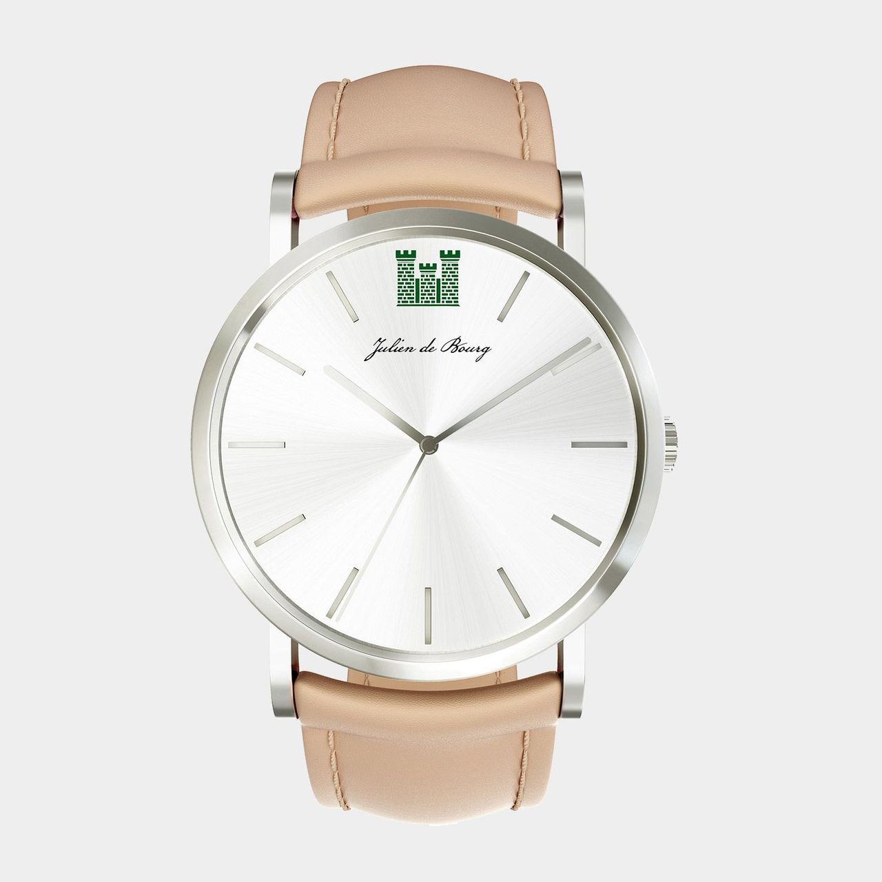 3D Visualization for a Pink Watch Design