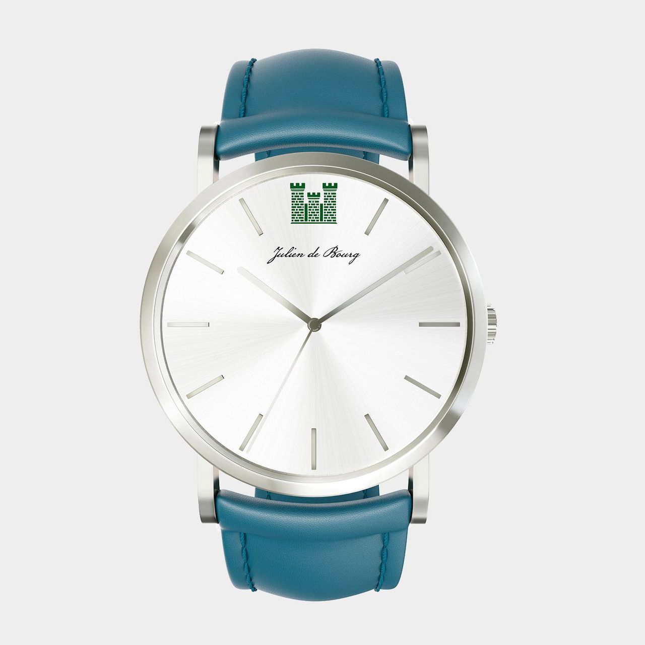3D Visualization for a Turquoise Watch