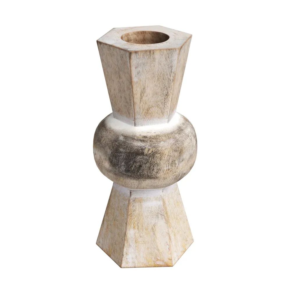 Product rendering for catalogs showing a geometric candle holder