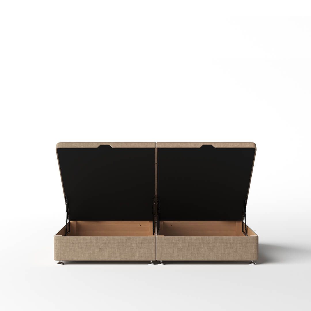 3D rendered image of a storage bed showcasing bespoke product modeling and realistic rendering