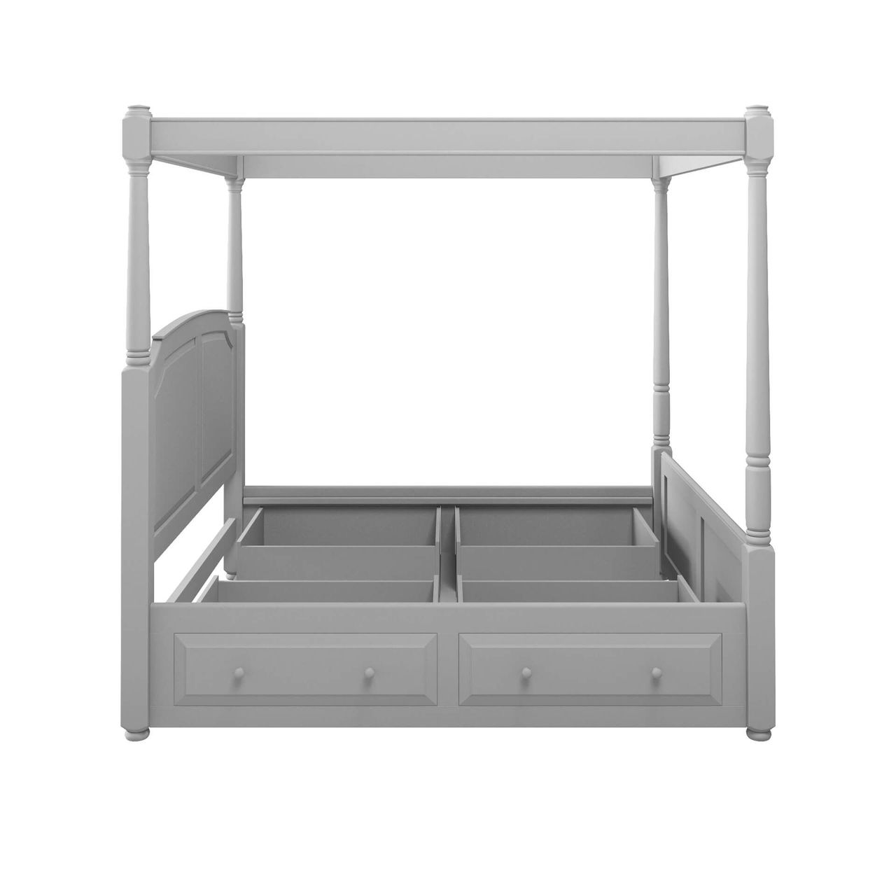 Bed Frame CG Modeling: Side View