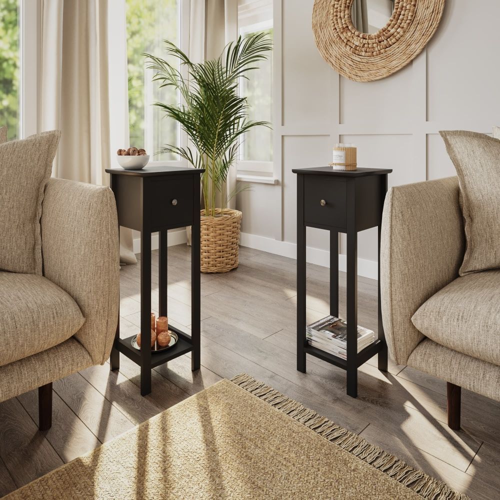 Living Room Side Tables 3D Visualization