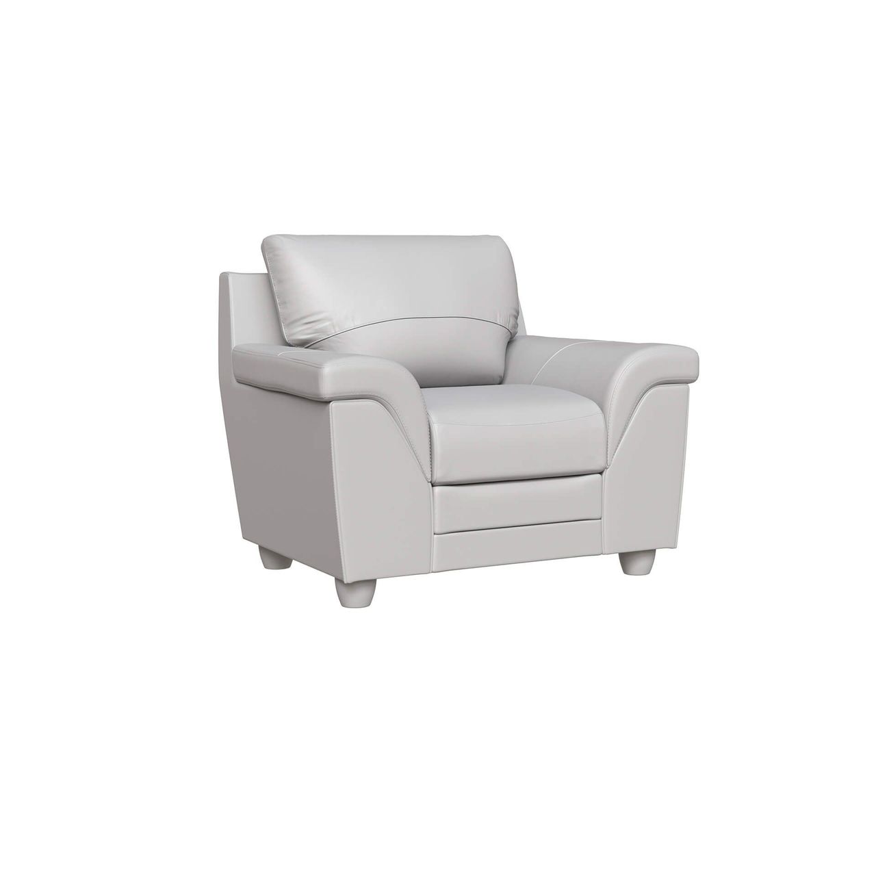 45-Degree View of an Armchair Model