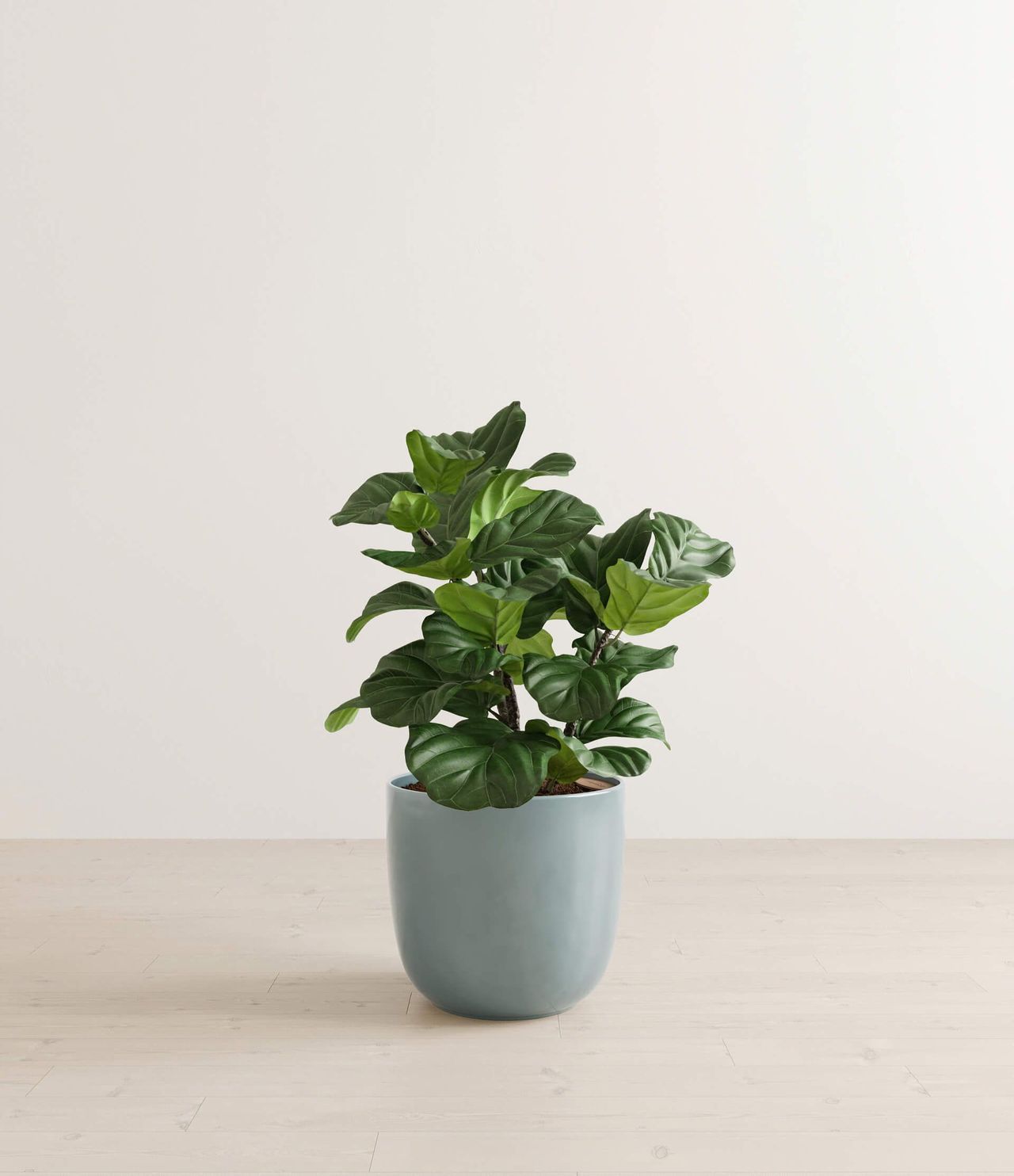 Blue Pot Silo 3D Render