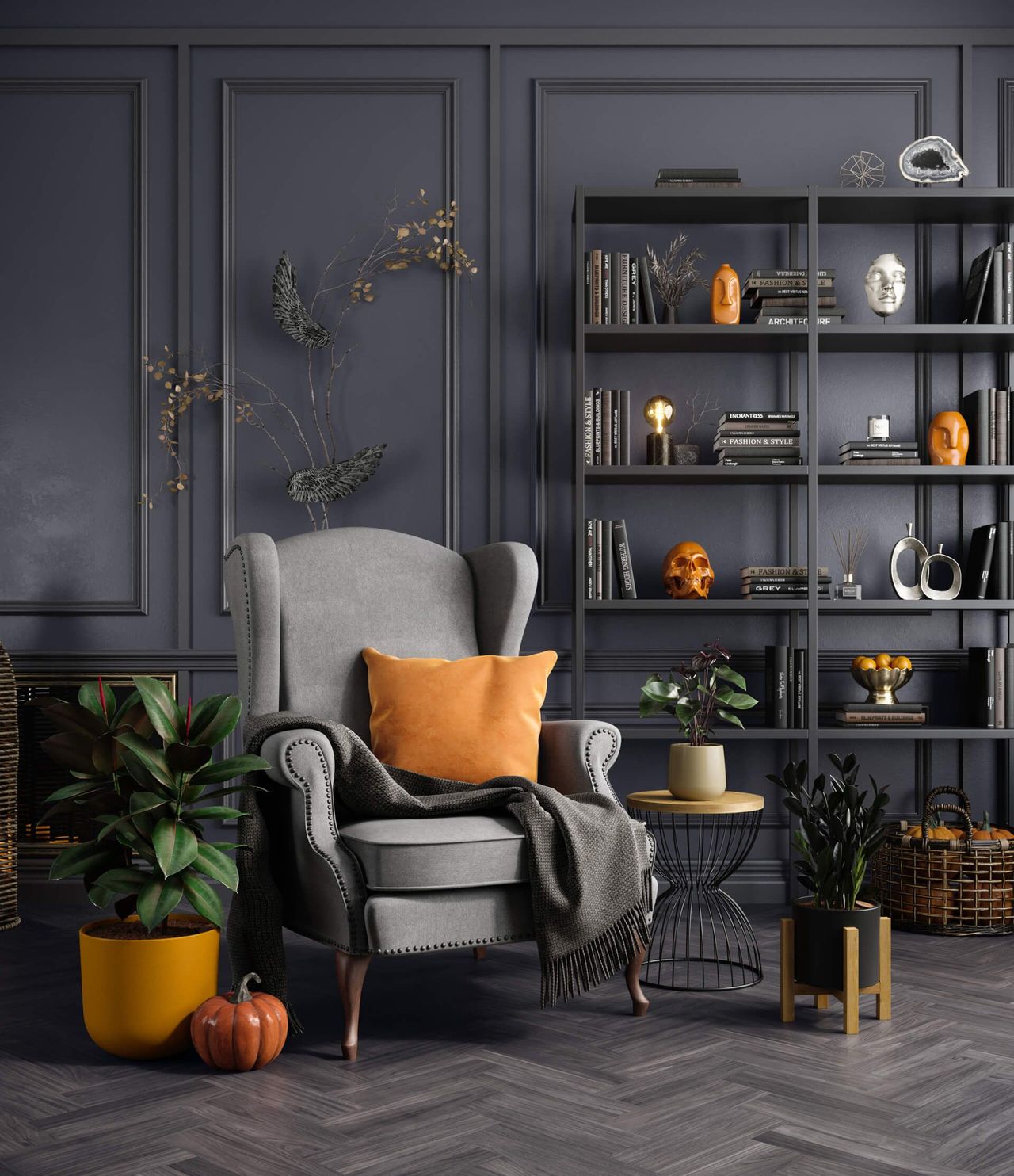 Halloween Pots CG Rendering