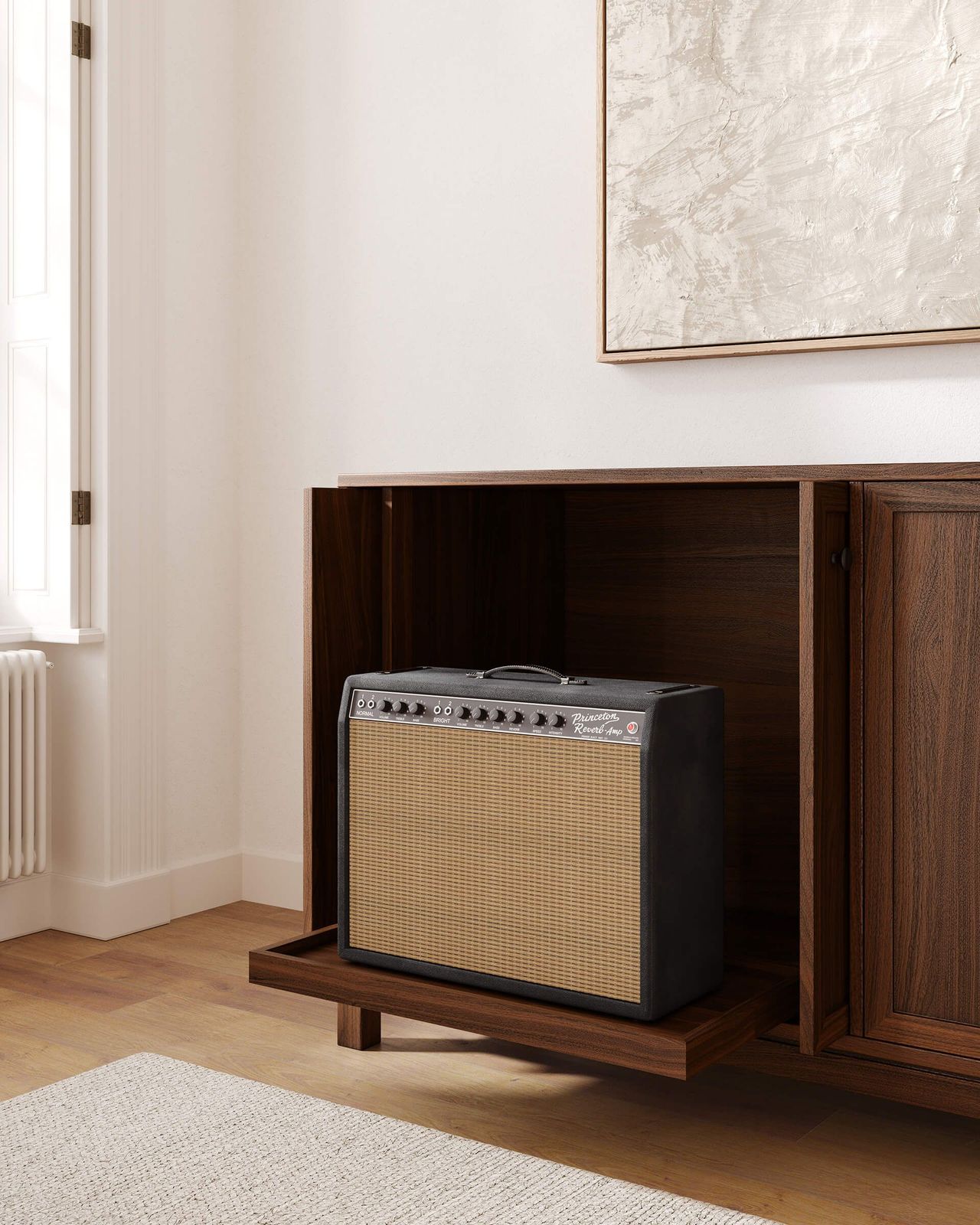 Amplifier Storage Lifestyle 3D Visualization