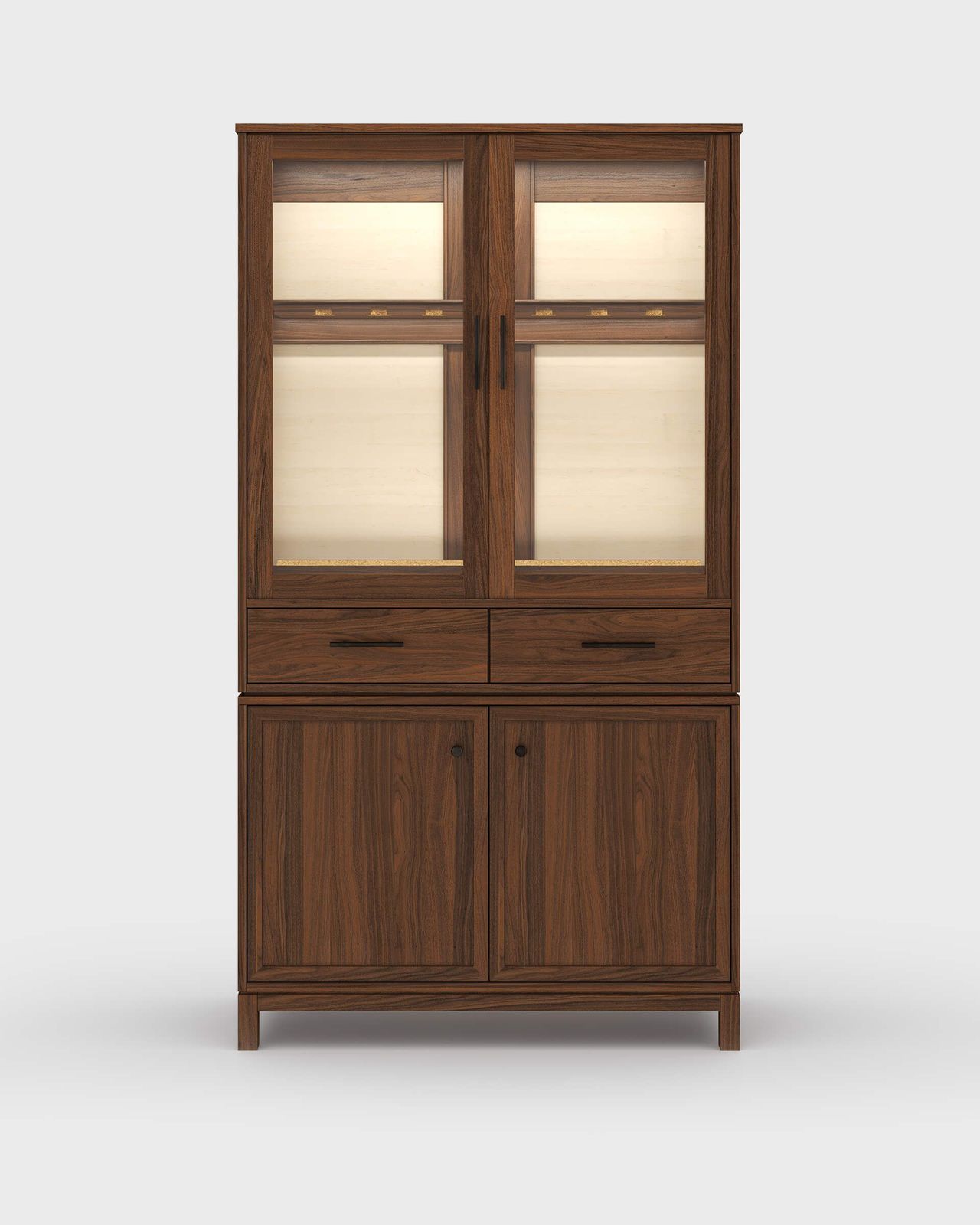 Musical Instrument Display Silo 3D Rendering