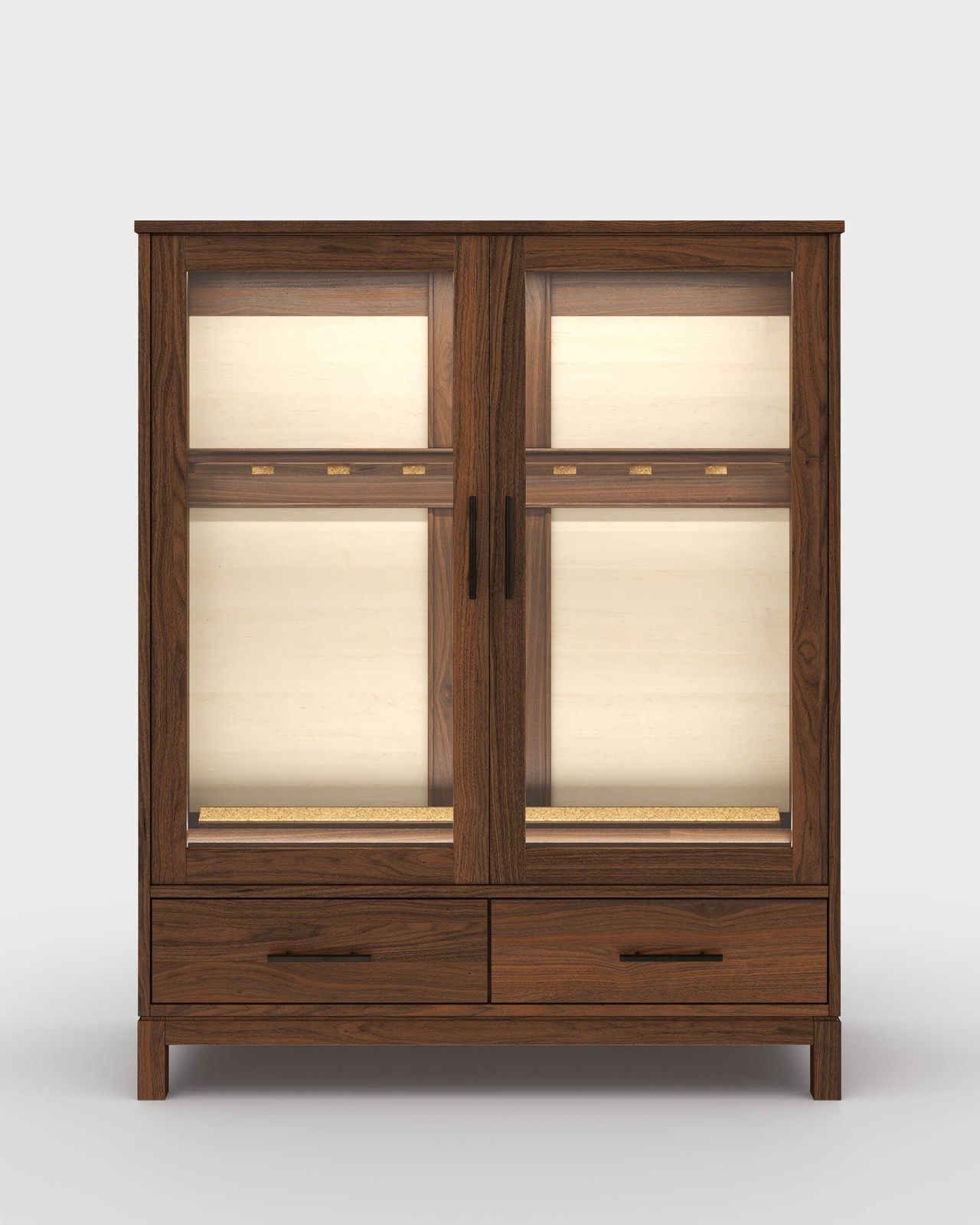 Musical Instrument Display Silo 3D Render