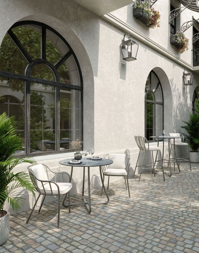 3D Visualization for a Bistro Patio
