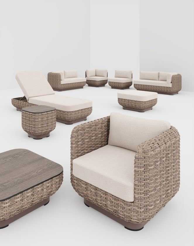 3D Rendering for Wicker Furniture