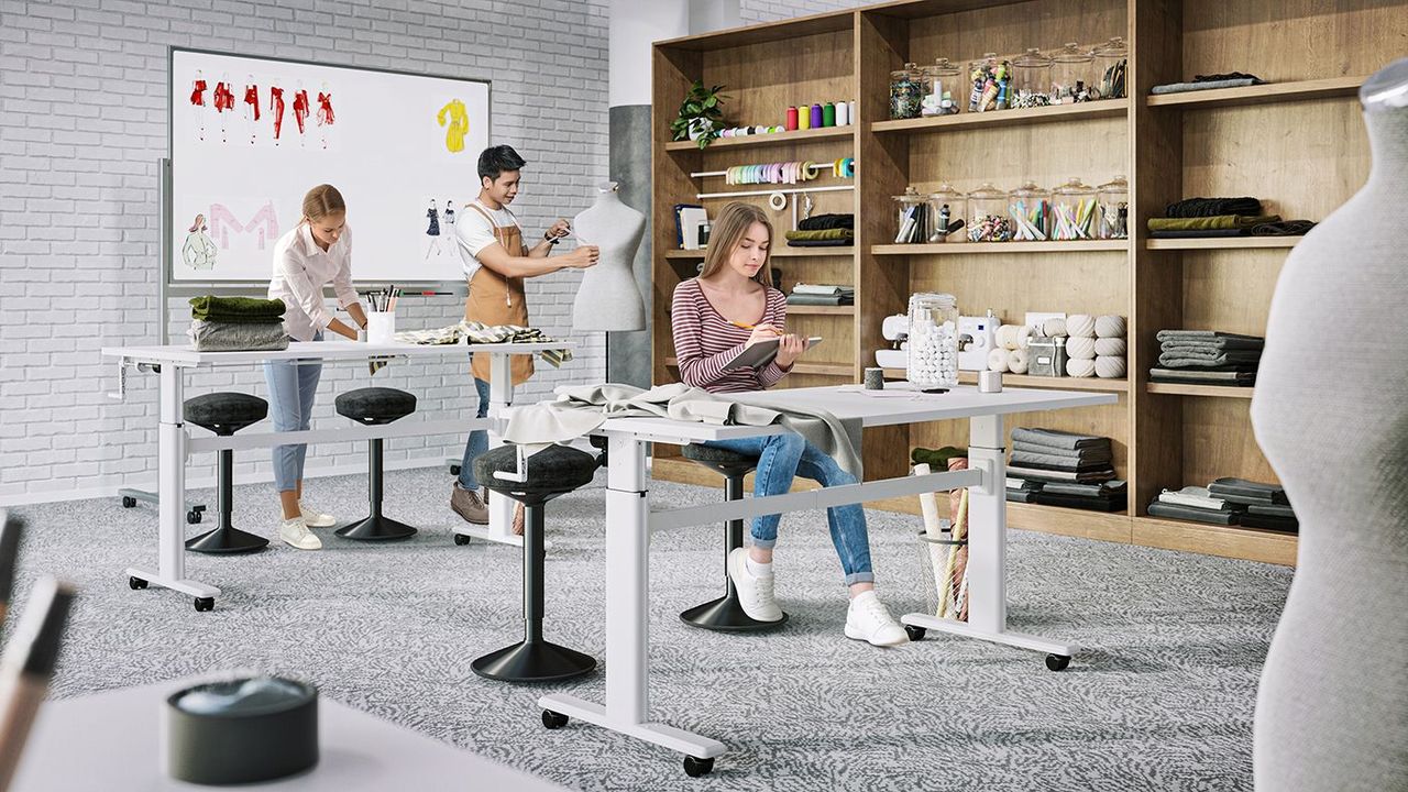 Designer Desk Lifestyle CGI