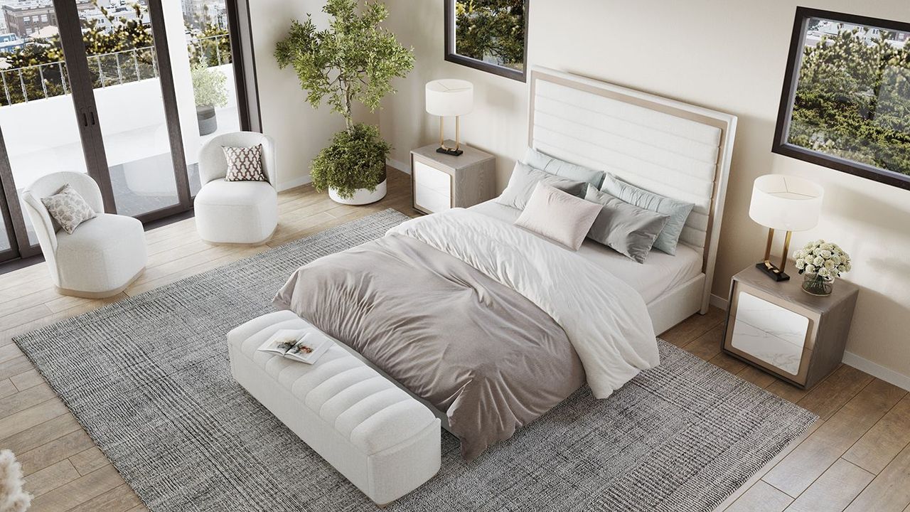 Bedroom Furniture Lifestyle Render