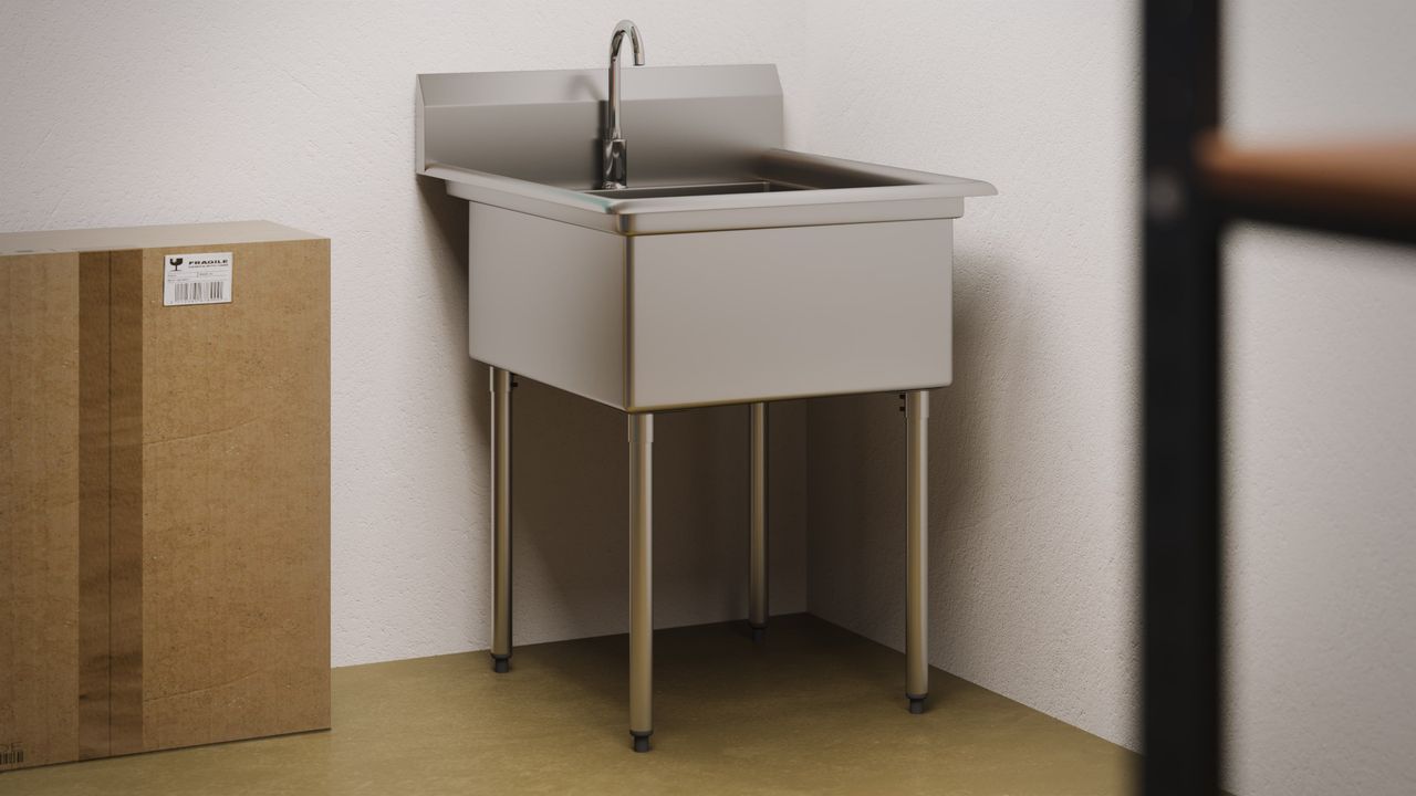 Warehouse Sink Lifestyle Render