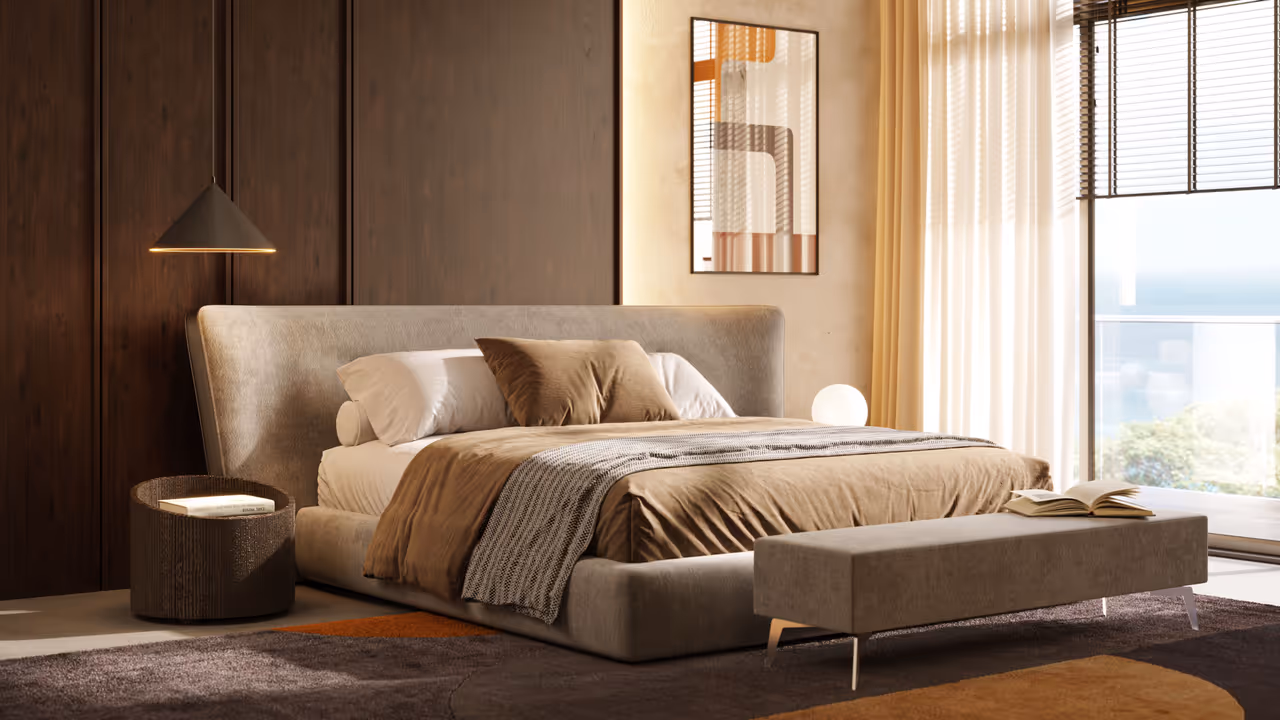 Bedroom Furniture 3D Render