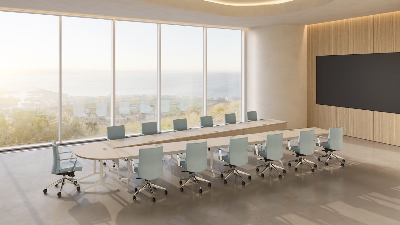 Conference Furniture Set Lifestyle CGI