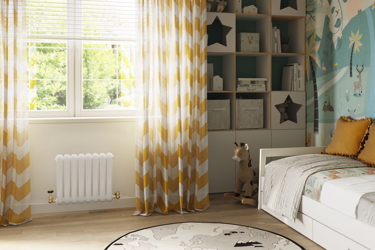 3D Visualization for a Radiator in a Nursery Lifestyle