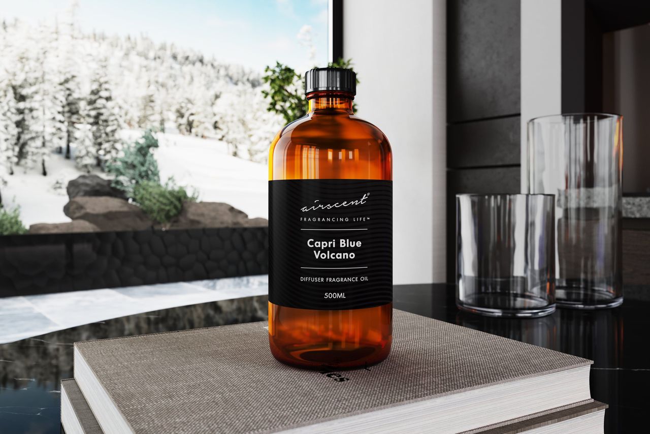 Fragrance Bottle Lifestyle CG Render