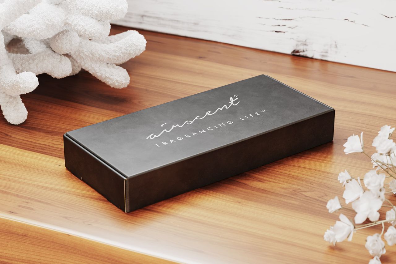 Fragrance Bottle Box Lifestyle 3D Rendering