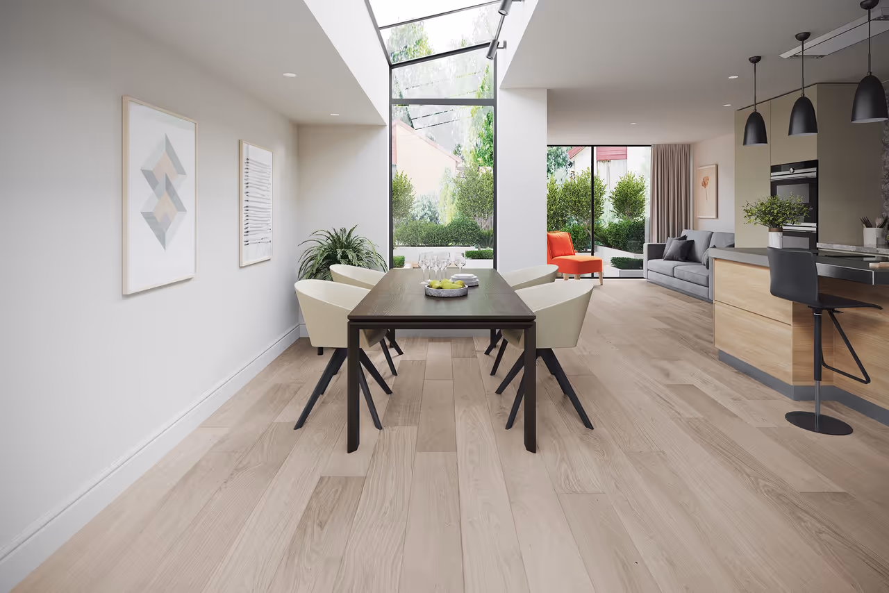 Dining Room Floor Lifestyle Rendering