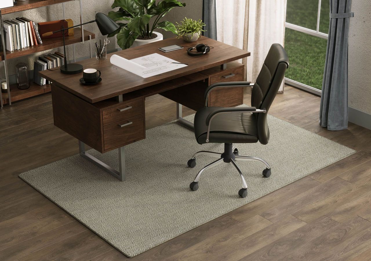Office Rug 3D Rendering