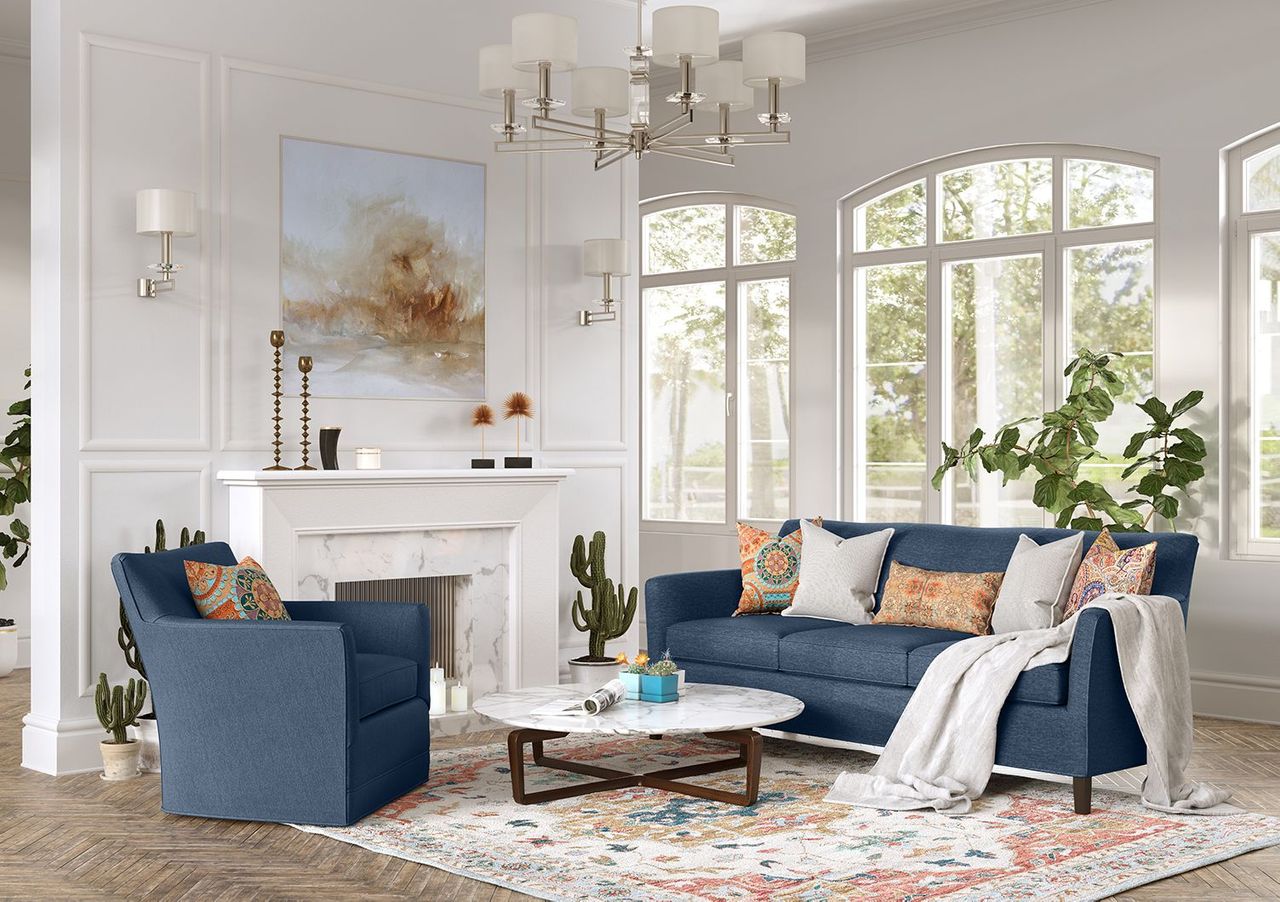 Lifestyle Product Image for a Clarissa Soft Furniture Set