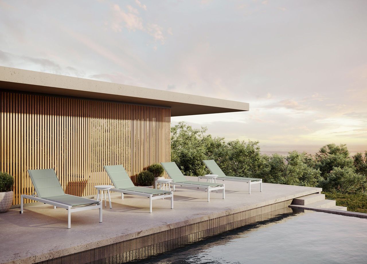 Chaise Lounges Lifestyle CGI