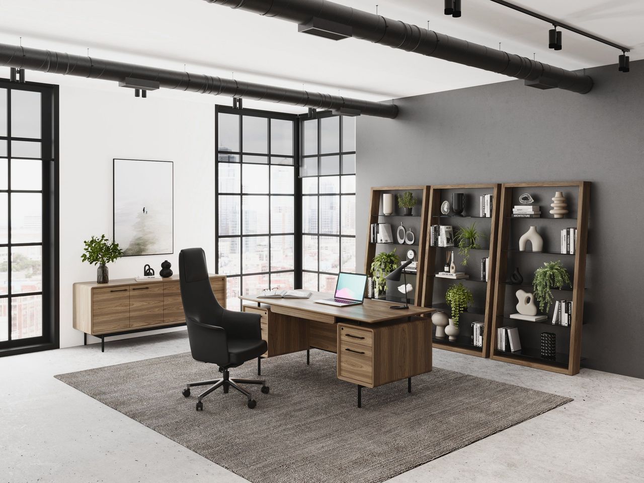 Office Desk Lifestyle CGI