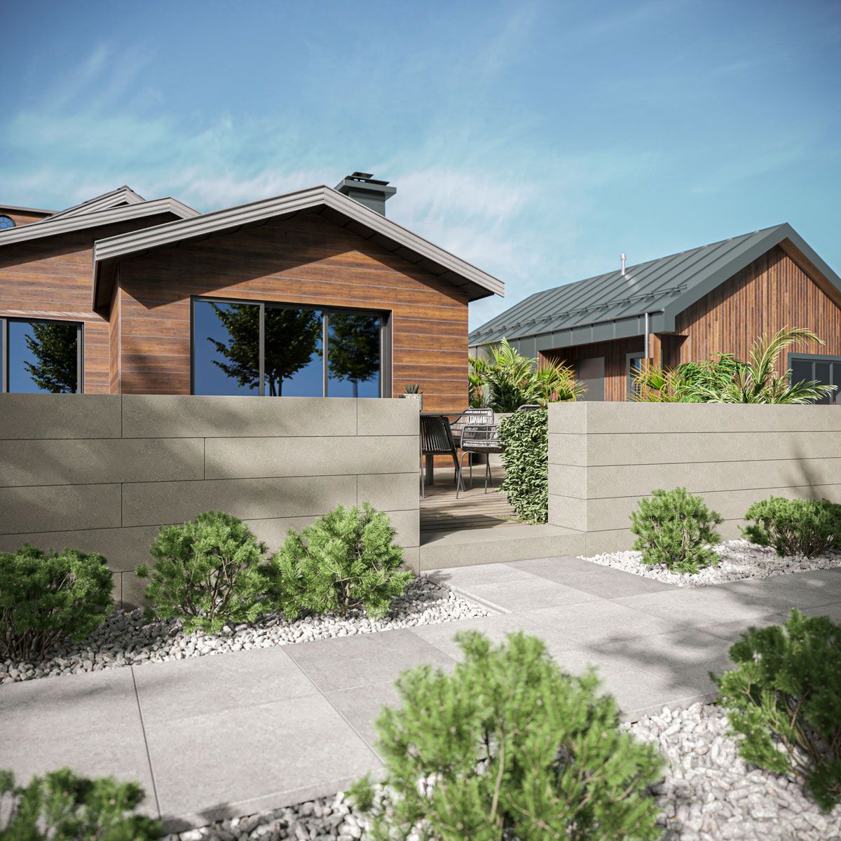 Fence 3D Lifestyle Visualization