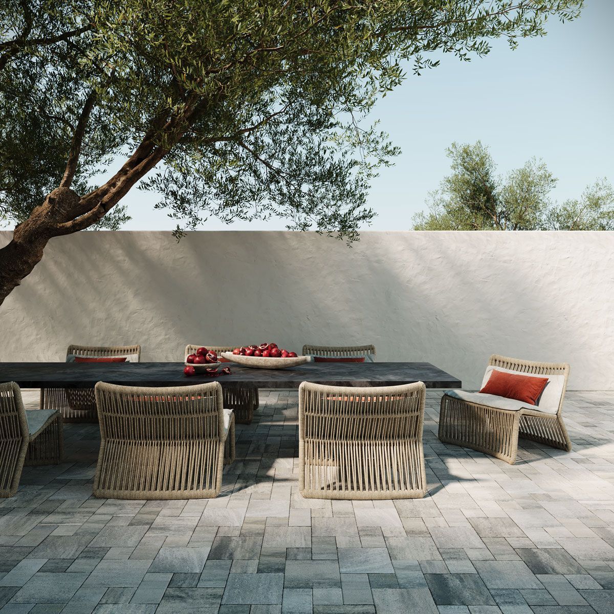 Patio Paving 3D Visualization