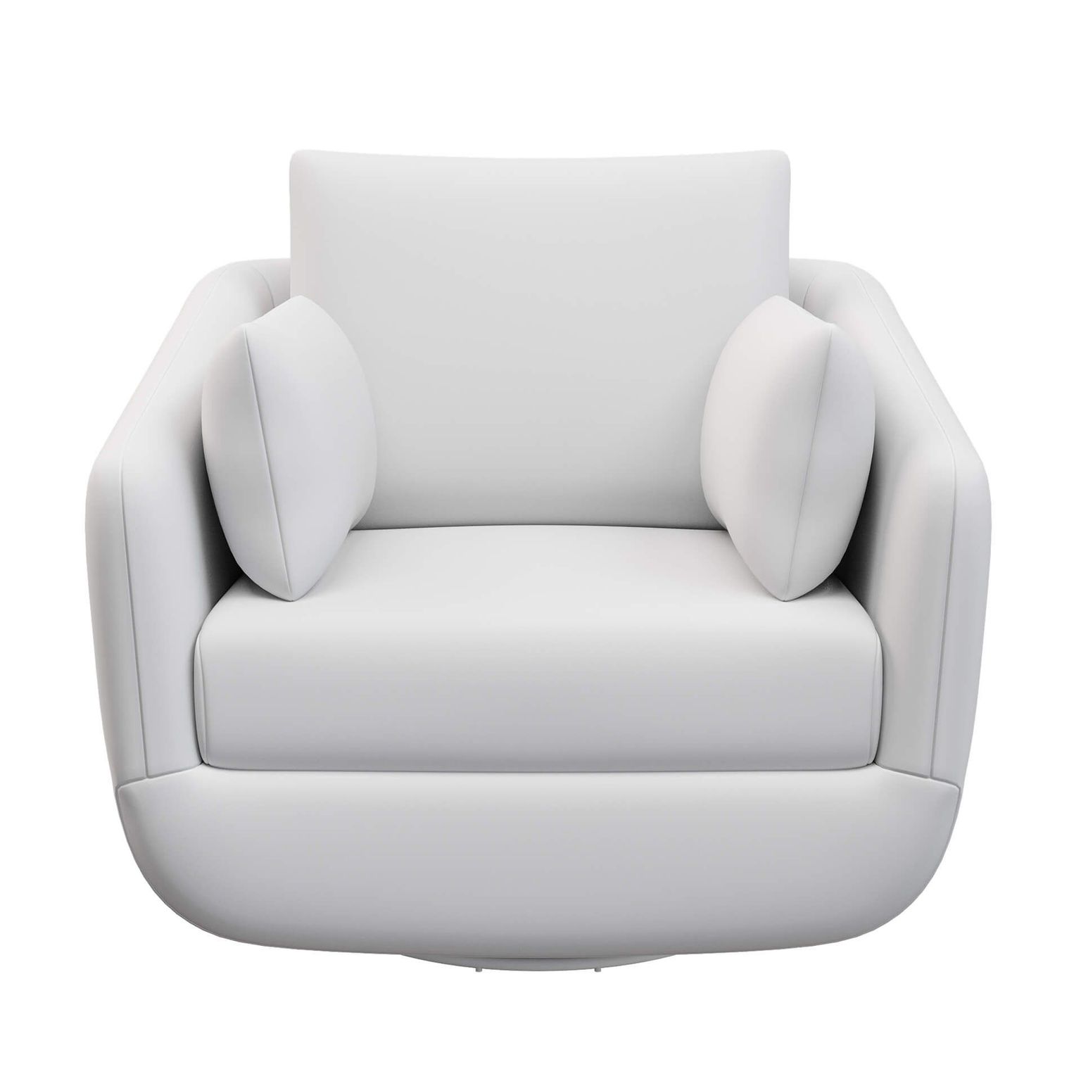 Grey-Scale Armchair 3D Model