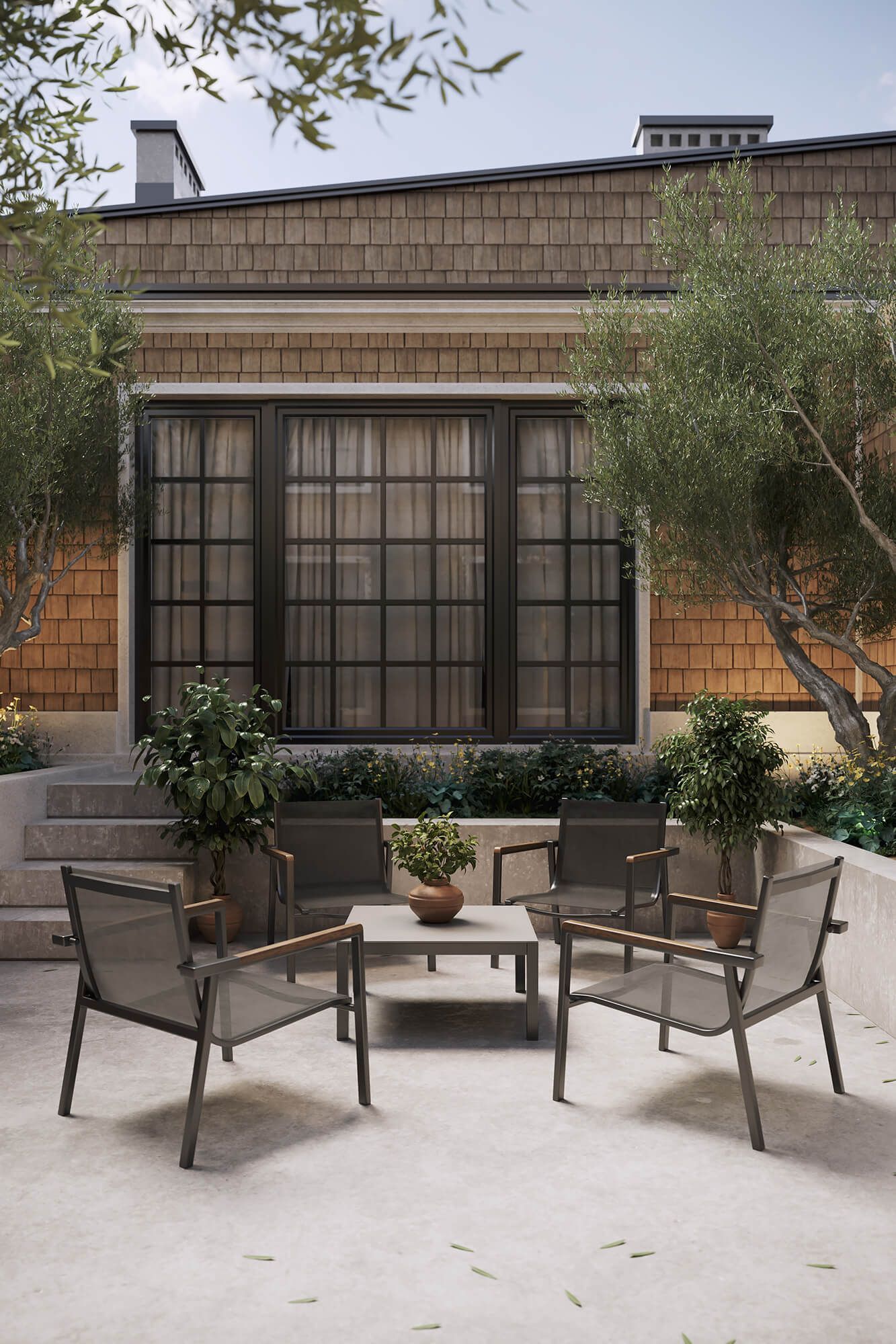 Outdoor Set Lifestyle Rendering