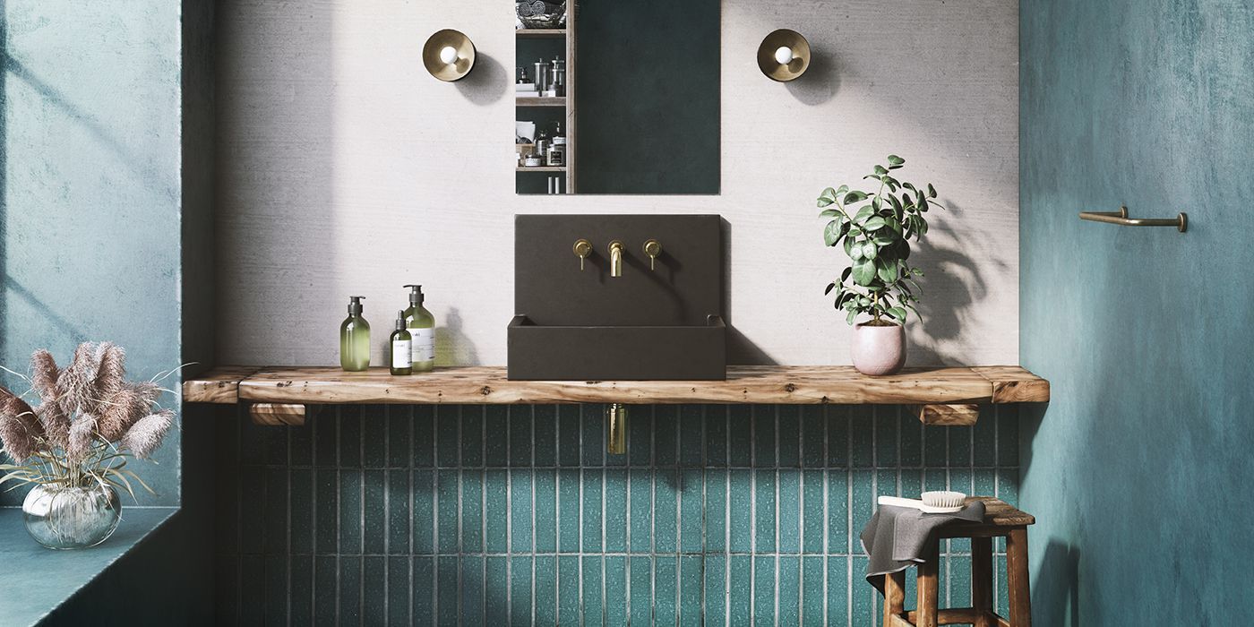 Black Sink Lifestyle Rendering